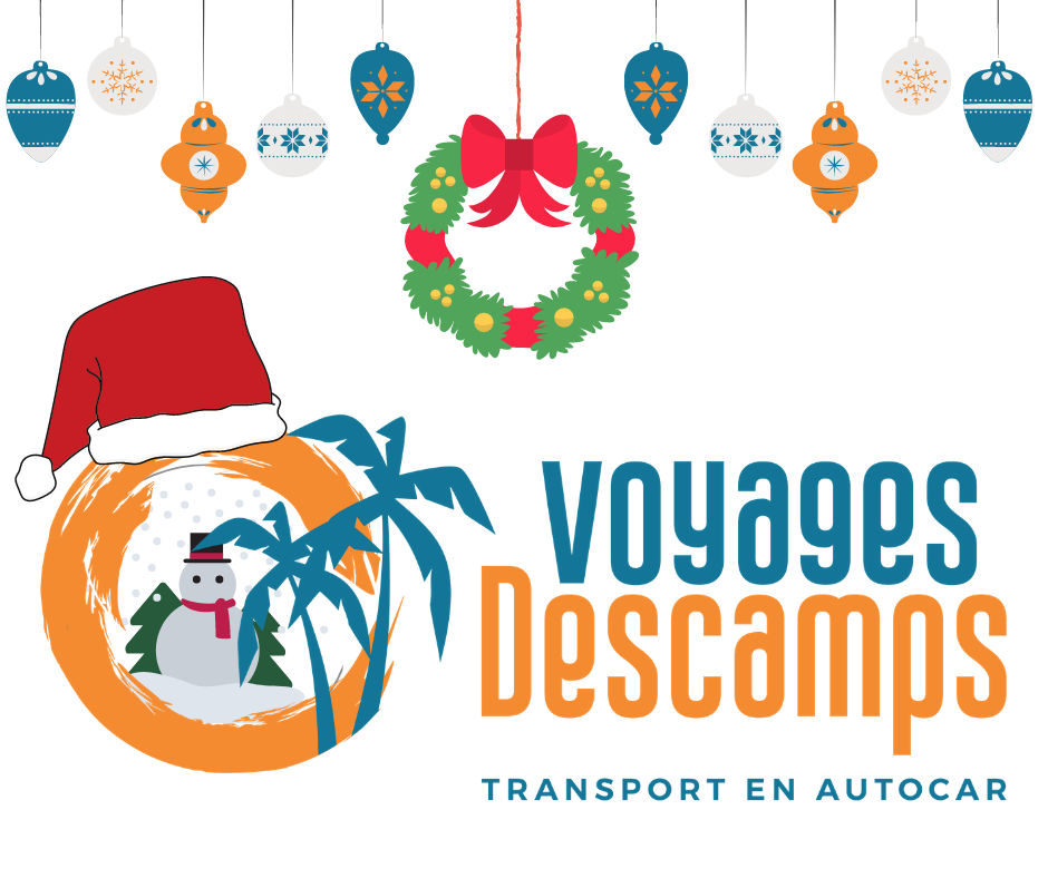 Toute l'équipe des Voyages Descamps vous souhaite de belles fêtes de fin d'année !
