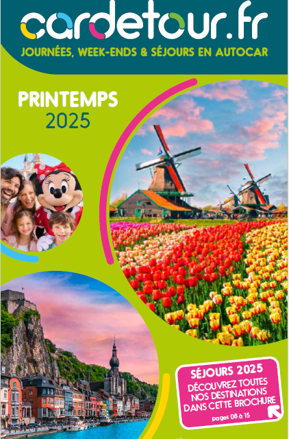 Brochure CARDETOUR Printemps 2025